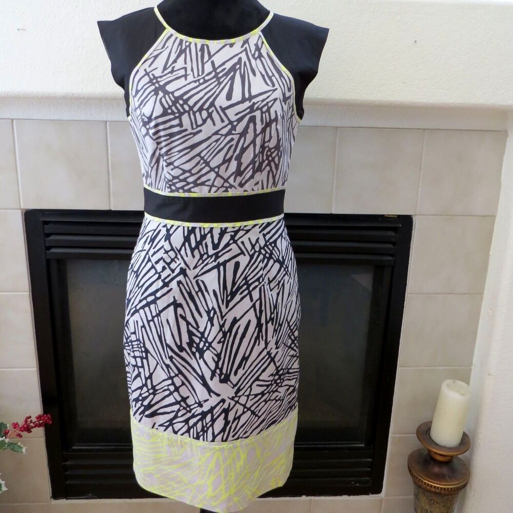 BCBGMaxAzria Sleeveless Midi Dress Size 2 EUC